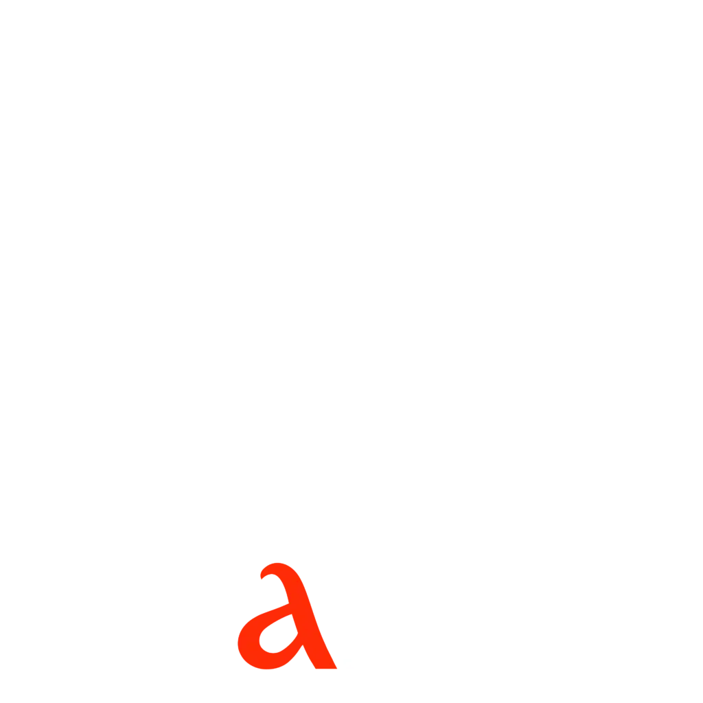 Het logo van de Koninklijke Academie voor Nederlandse Taal en Letteren