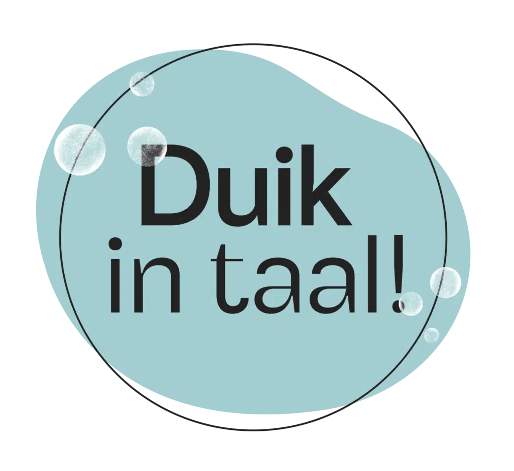 Duik in taal! Logo Vlaams Talenplatform